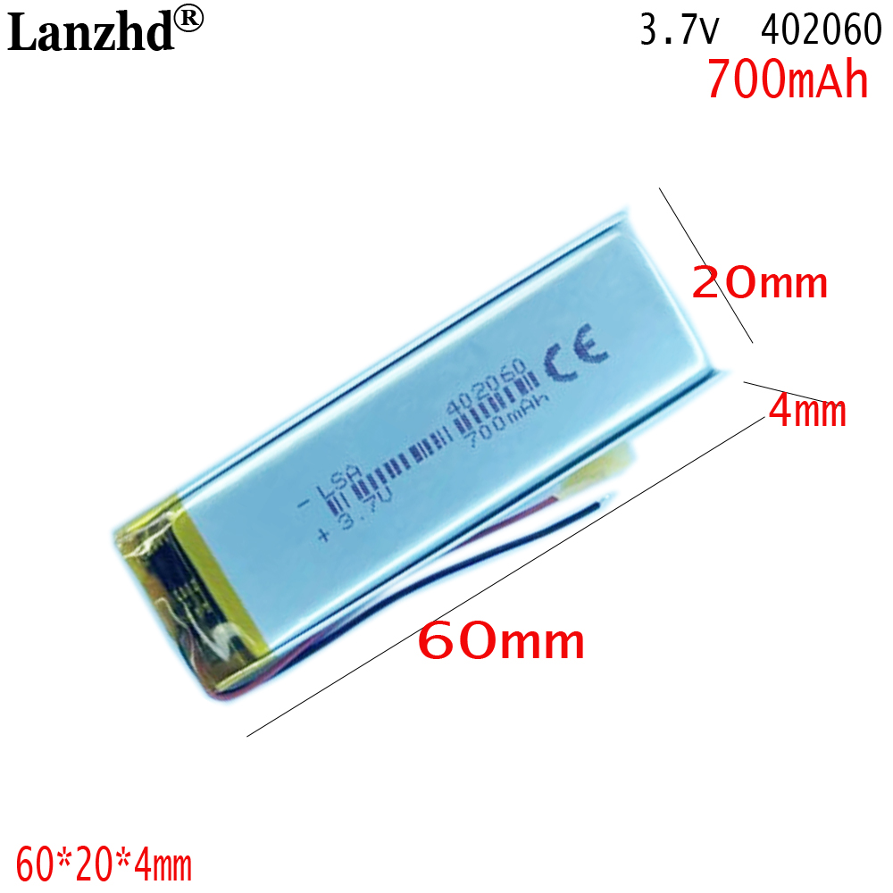 Smartwatch Headset - 1-12 Uds 3,7 V 500mAh Lipo