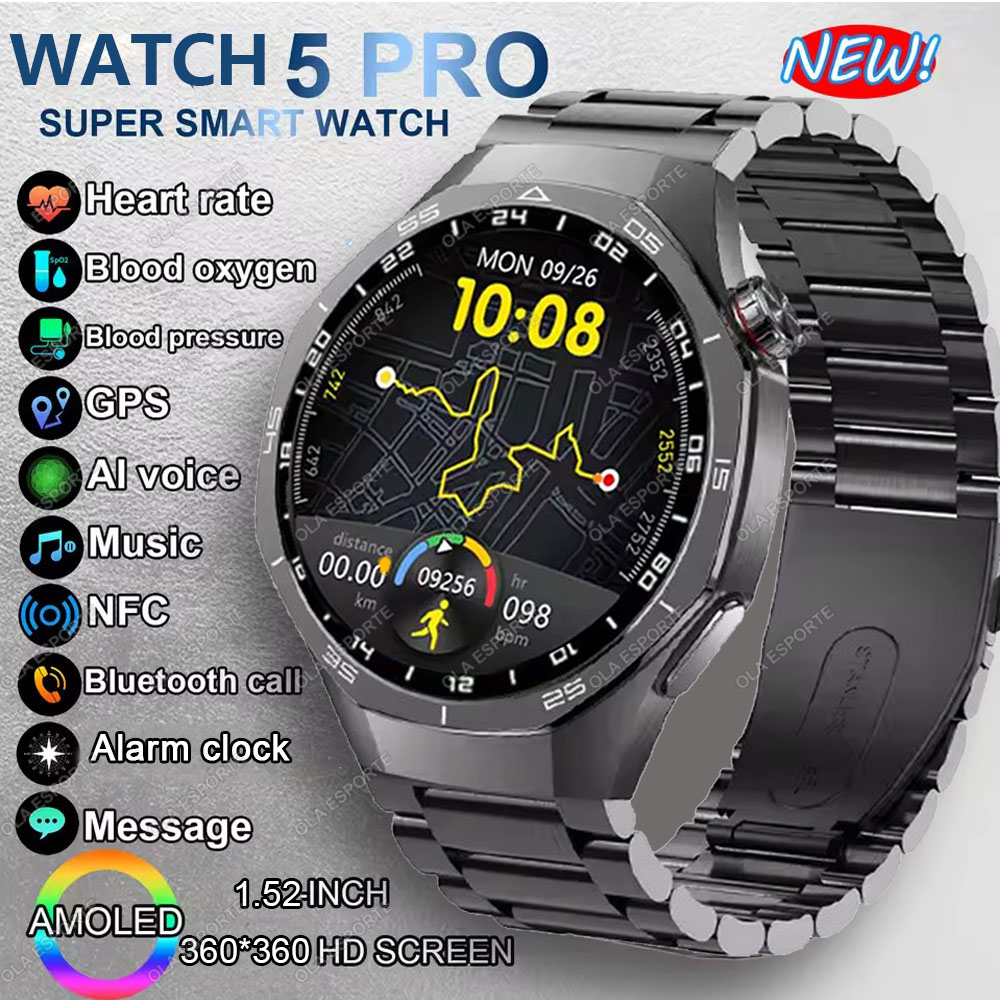 Smartwatch Face - Nuevo Reloj Inteligente Watch 5 Pro