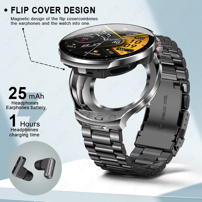 LIGE 2026 Nuevo Reloj Intelige - Smartwatch Headset reseña y precio