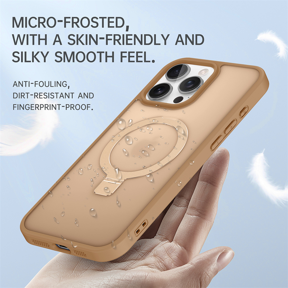 Funda Magnética Mate con Anill - Magnetic Charging Stand reseña y precio
