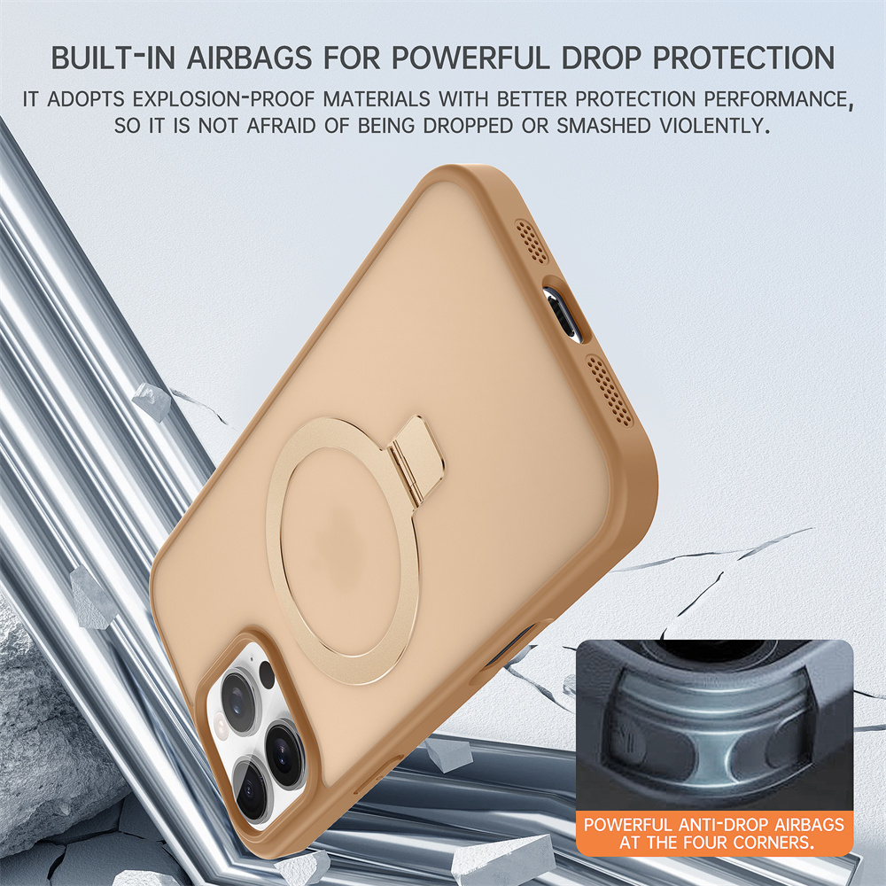 Funda Magnética Mate con Anill - Magnetic Charging Stand reseña y precio